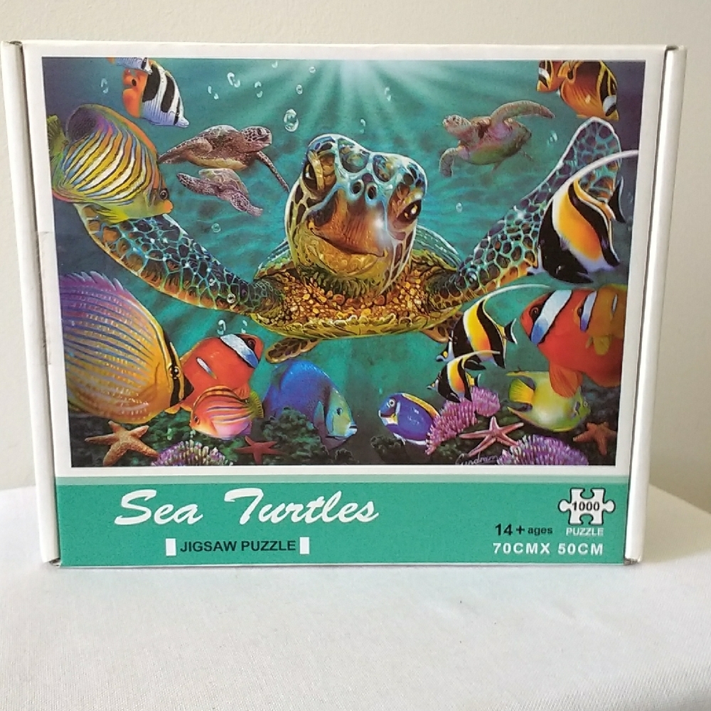 Sea Turtles Jigsaw Puzzle 1000 Piece